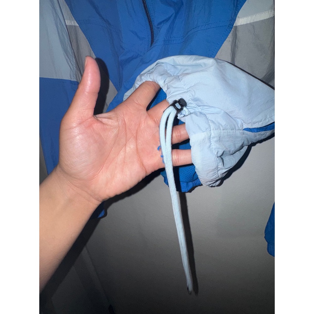 Nike Archives Official Reissue 1990 Windbreaker Jacket Blue Grey Colorblock  XL - Picture 5 of 9